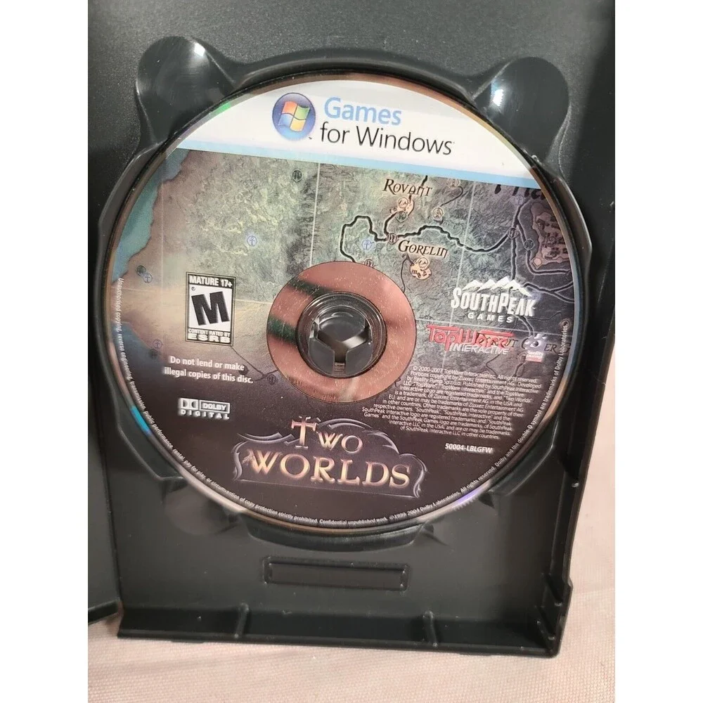 PC Game Two Worlds - PC - DVD-ROM - VERY GOOD No Manual